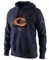 Hands down-make it apparent who your favorite football team is with this Chicago Bears NFL graphic hoodie from Nike.