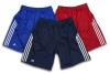 Adidas Mens 3-stripe Athletic Mesh Shorts