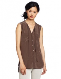 French Connection Women's High Summer Top, Brown, 12