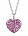 Effy Jewlery Balissima Splash Large Heart Pendant, 3.80 TCW