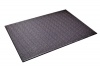 Supermats Heavy Duty P.V.C. Mat for Exercise Bikes/Steppers (3-Feet x 4-Feet, Gray)