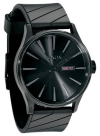 NIXON Men's NXA027001 All Black Ion-Plated Watch