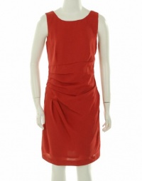 AK Anne Klein Women's Crushed Satin Sleeveless Dress