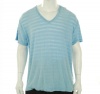 Calvin Klein Men's Spray Sensations Stripe Knit Tee