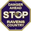 NFL Baltimore Ravens Stop Sign