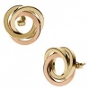 Michael Kors Rose Gold & Gold Knot Clip Earrings MKJ1882