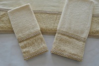 Sherry Kline Cheetah Natural 3-piece Decorative Towels