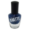 L.A. Girl Matte Finish Nail Polish NL545 Matte Blue Twilight