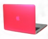 KHOMO Pink Rubberized Satin Soft Touch Hard Shell Case Cover for Apple MacBook Air 13'' For new 2010 & 2011 models (including newly released Macbook air)