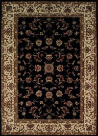 Dalyn Rugs Imperial IP531 Black Rug, 8-Feet by 10-Feet 6-Inch