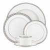 Lenox 823804 Embraceable 5-Piece Place Setting, White