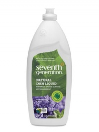 Seventh Generation Dish Liquid, Lavender Floral & Mint, 25-Ounce Bottles (Pack of 6) Packaging May Vary