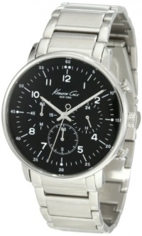 Kenneth Cole New York Men's KC3872 Iconic Chronograph Stainless Steel Bracelet Watch