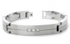 Dolan Bullock 3 Diamond Stainless Steel Bracelet