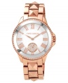 Get right to the point with this studded watch from the always-stylish Vince Camuto.