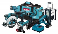 Makita LXT702 18-Volt LXT Lithium-Ion Cordless 7-Piece Combo Kit