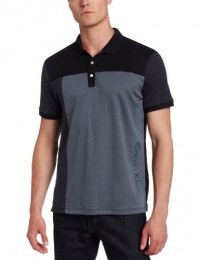 Calvin Klein Sportswear Men's Short Sleeve 3 Button 60S/1 Interlock Polo