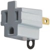 AXIS 45086 3-Prong to 2-Prong Electrical Adapter - 2 Pack