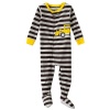 Carter's Baby Boys One Piece Cotton Knit Construction Vehicle Footed Sleeper Pajama (12 Months)