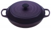 Le Creuset Signature Enameled Cast-Iron 3-1/2-Quart Round Braiser, Cassis