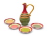 Certified International Hot Tamale 5-Piece Olive Oil Set