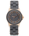 Marc by Marc Jacobs presents a sleekly structured casual timepiece that is as reliable as it is chic.