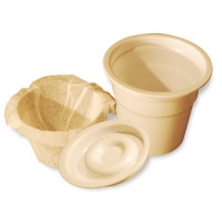 DisposaCups - Disposable Cups for use in Keurig® Brewers - 50 Cups, Lids, Filters - 100% Disposable