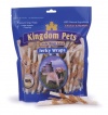 Kingdom Pets Premium Dog Treats, Chicken and Rawhide Jerky Wraps (Pack of 6, 4-Ounce Bags)