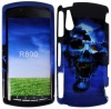 Blue Skull Hard Case Cover for Sony Ericsson Xperia Play R800