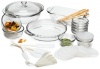 Anchor Hocking Expressions Glass Cookware, 33-Piece Set