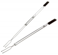 Rome #3100 Chrome-Plated Steel Marshmallow Roasting Sticks, Set of 2