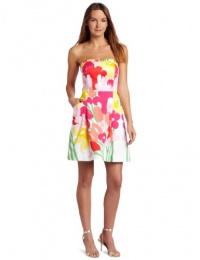 Lilly Pulitzer Women's Blossom Dress, Resort White Lavish Lillys Placed, 00