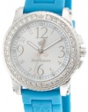 Juicy Couture Women's 1900706 Pedigree Blue Jelly Strap Watch