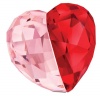 Swarovski Love Heart, Light Siam, medium Figurine