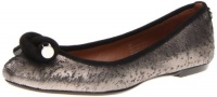 Donald J Pliner Women's Gracie Pewter Ballet Flat,Pewter,8.5 M US