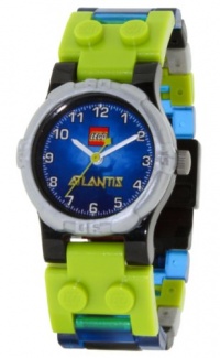 LEGO Kids' 9002038 Buildable Atlantis Watch And Minifigure