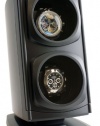 Versa Automatic Double Watch Winder in Black