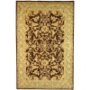 Safavieh Anatolia Collection AN545B Handmade Brown and Tan Hand-Spun Wool Area Rug, 3-Feet by 5-Feet