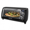 Black & Decker TO1420B 4-Slice Toaster Oven, Black