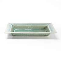 This elegantly designed, softly toned rectangular dish from Jars makes a great addition to your table setting.