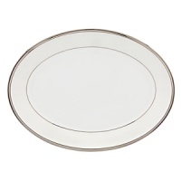 Lenox Linen Mist 13 Oval Platter