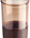 InterDesign Formbu Tumbler, Espresso Bamboo/Amber