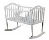 Dream on Me Rocking Cradle, White