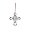 Reed & Barton Francis I Pierced Cross Ornament, 3-1/2-Inch