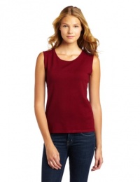 Jones New York Women's Sleeveless Scoop Neck Shell Pullover