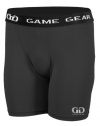 HT113 Men's and Women's Compression Tight-Form Fit Short with Moisture Management, Odor Protection Technology-Great for Basketball, Football, Field Hockey, Lacrosse, Baseball, and Underwear-Colors include Black, Gray, and White-Sizes SM-XXXL