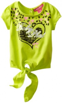 Baby Phat - Kids Baby-Girls Infant Front Print Tee, Acid Lim, 24