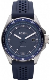 Fossil Decker Silicone Watch - Blue