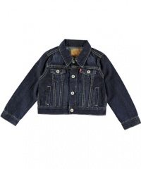 Levi's Boys 2-7 Trucker Jacket, Dark Sky, 2T