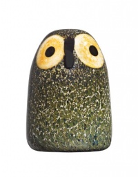 iittala Birds of Toikka Mouthblown Glass Bird, Little Barn Owl